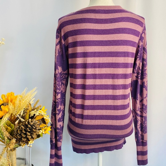 JacquelineRiu Purple Sweater large size - Picture 4 of 6